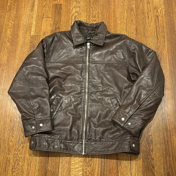 Lamarque Dark Brown Leather Jacket - Picture 3 of 8